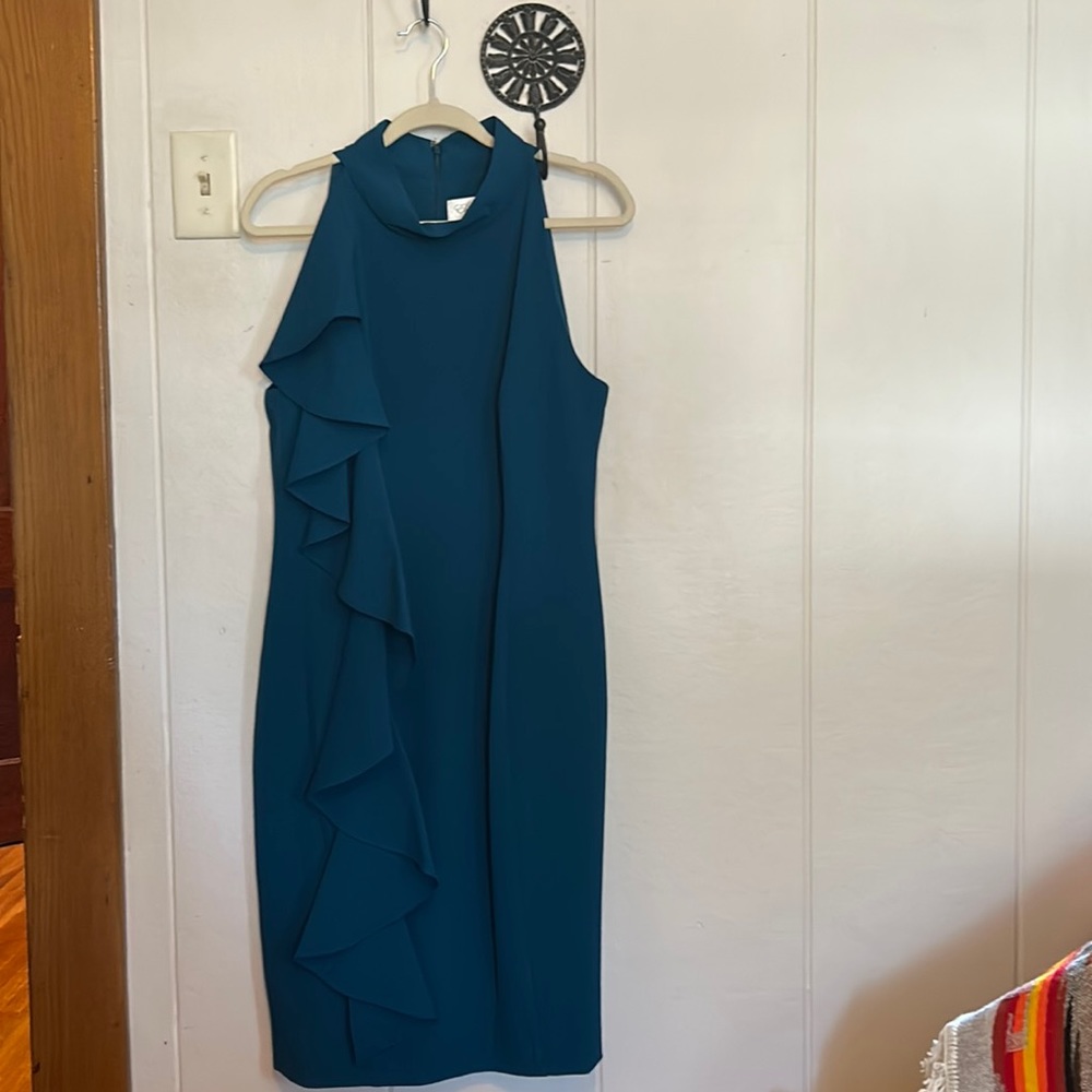 Teal dress